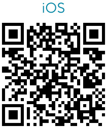 Escaneie o QR Code e baixe o APP